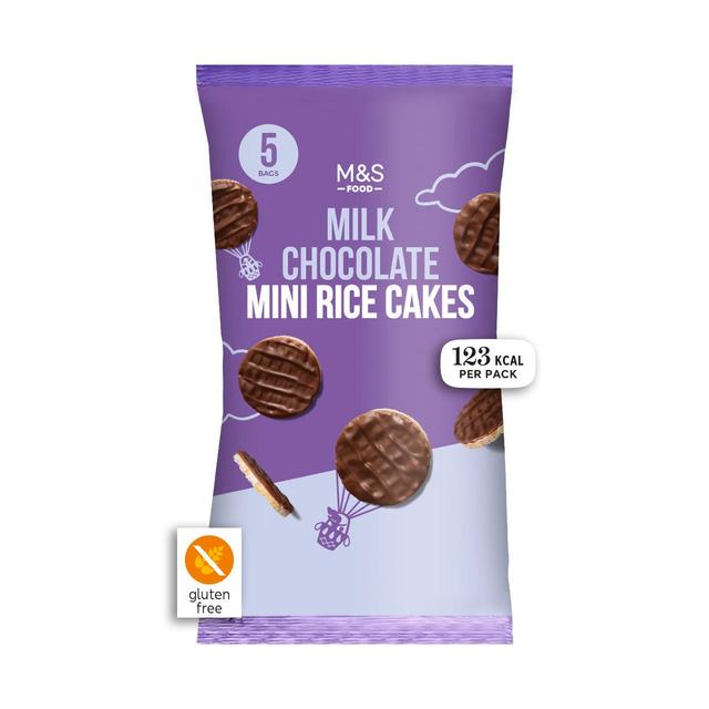 M&S Milk Chocolate Rice Cake 125G