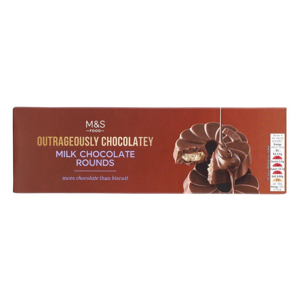 M&S Outrageous Milk Chocolate Rounds