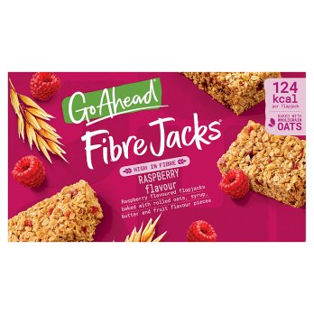 Go Ahead Fibrejacks Raspberry 4Pk