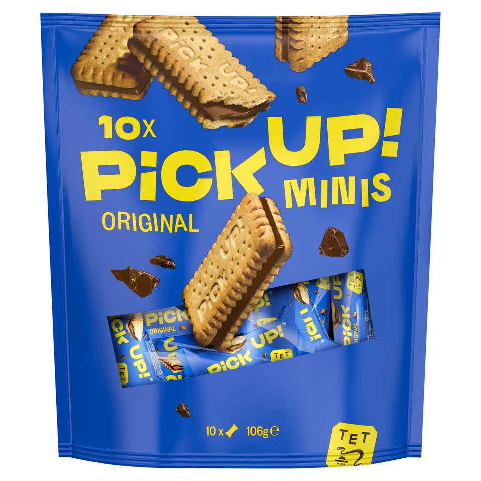 Bahlsen Pick Up Minis Milk Chocolate 106G