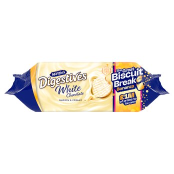 Mcvities White Chocolate Digs 232G