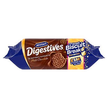 Mcvities Milk Chocolate  Digestives 266G