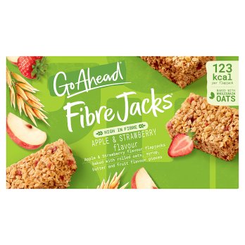 Go Ahead Fibrejacks Apple & Strawberry 4Pk