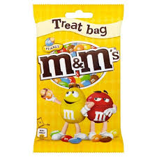 M&Ms Crunchy Peanut & Milk Chocolate Tre 82G