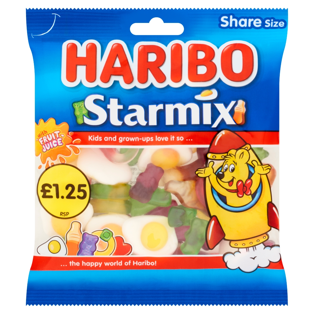 Haribo Starmix share size 175G