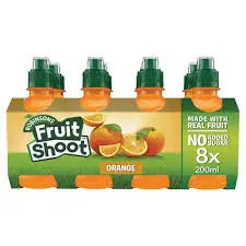 Robinsons F/Shoot Orange Nas 8Pk 8X200Ml