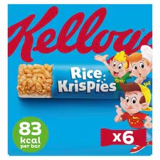 Kellogg'S Rice Krispies Cereal Milk Bars 6X20G