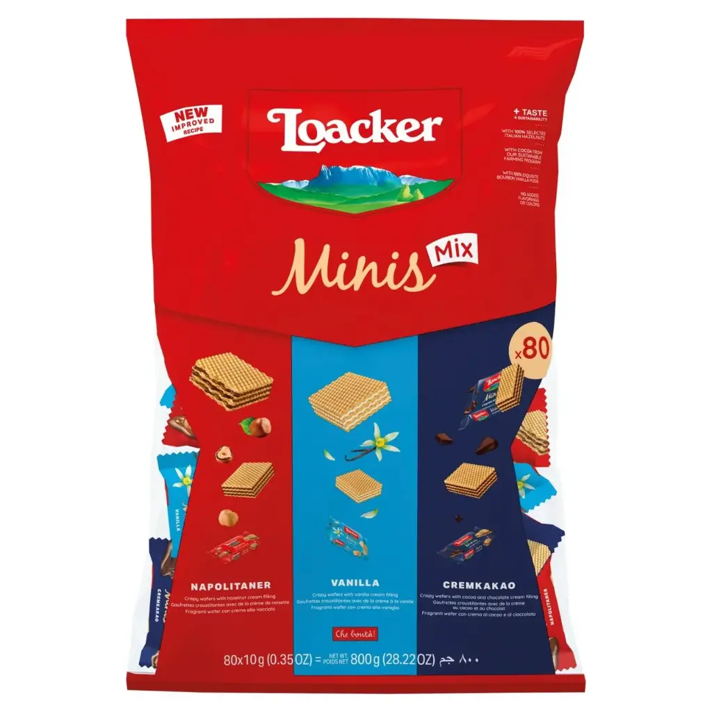 Loacker Mini Mix, 800G