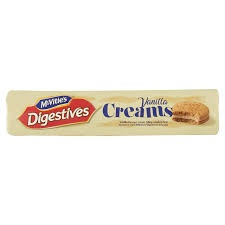 Mcvities Digestive Vanilla Cream168G