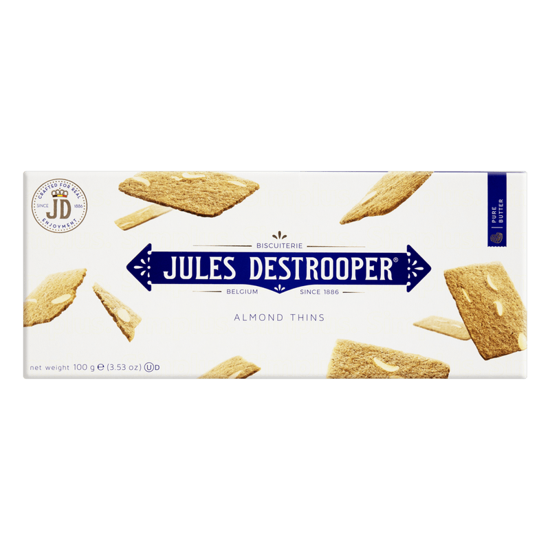 Jules Destrooper Almond Thins 100g