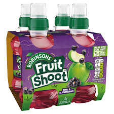 Robinsons Fruit Shoot Apple & Blackcurrant 4x200ml