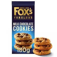 Fox Fabulous Milk Chocolate Cookies