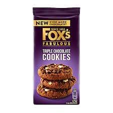 Fox Fabulous Triple Chocolate Cookies