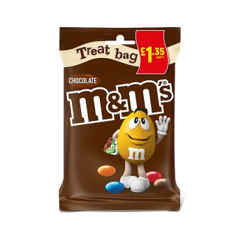 M&Ms Chocolate Treat bag.