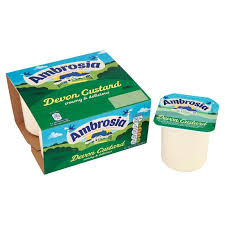 Ambrosia Devon Custard Pots 4X125G