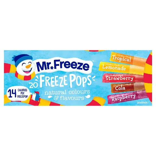 Calypso Mr Freeze Pops 20X45Ml